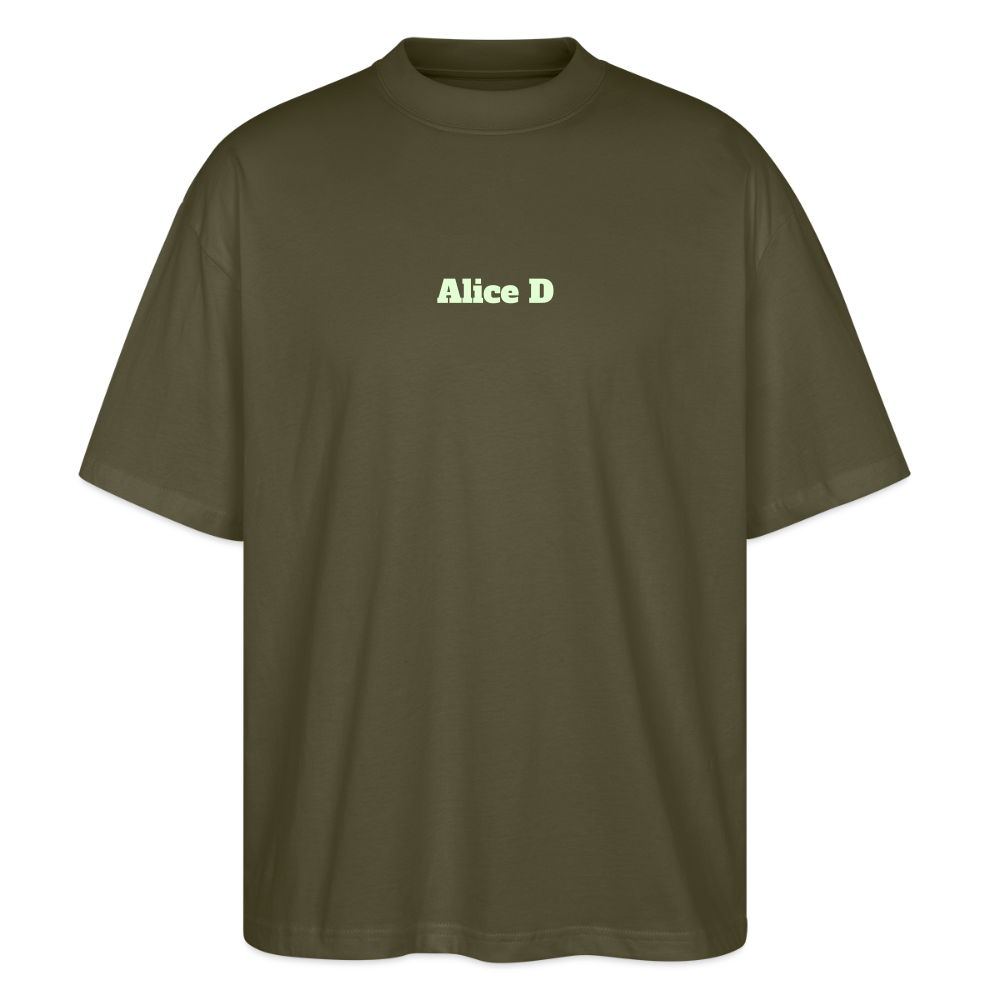 T-Shirt OS 200 g/m² - DTC - GLOWY_24ALICE - khaki