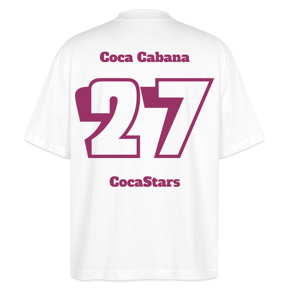 T-Shirt OS 200 g/m² - DTC - CHERRY_27CABANA - white