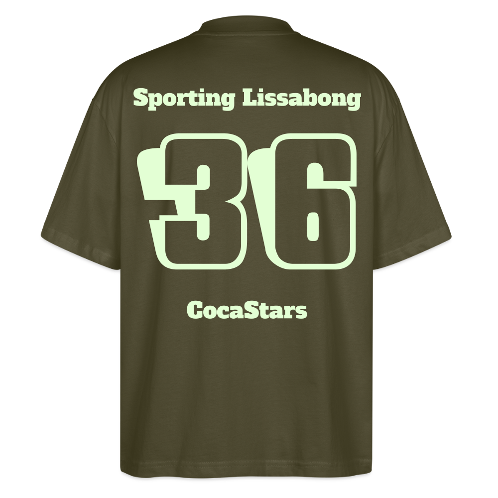 T-Shirt OS 200 g/m² - DTC - GLOWY_36LISSABONG - khaki