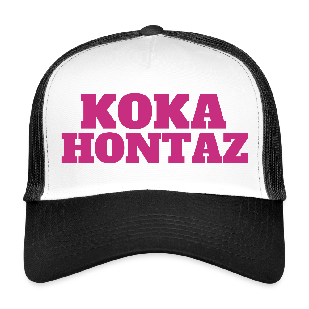 MESHCAP DT_M/KOKA - white/black
