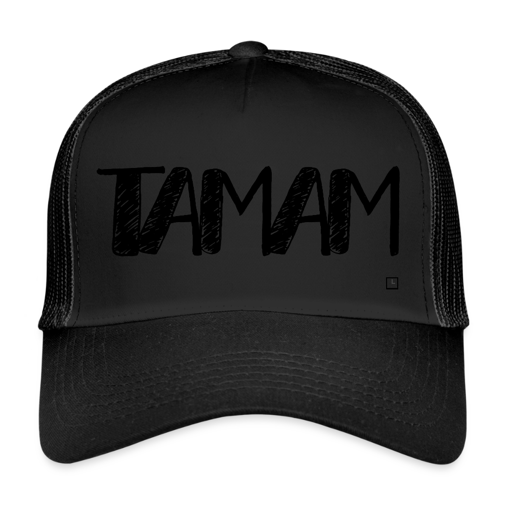 MESHCAP TAMAM - black/black
