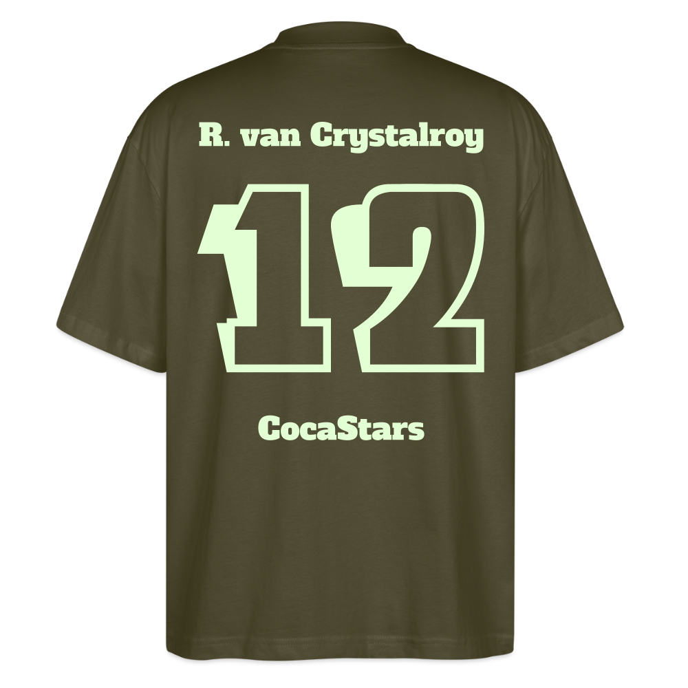 T-Shirt OS 200 g/m² - DTC - GLOWY_12CRYSTALROY - khaki