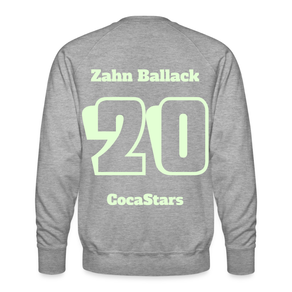 M.P. Sweatshirt - DTG - 20ZAHNBALLACK20 - heather grey