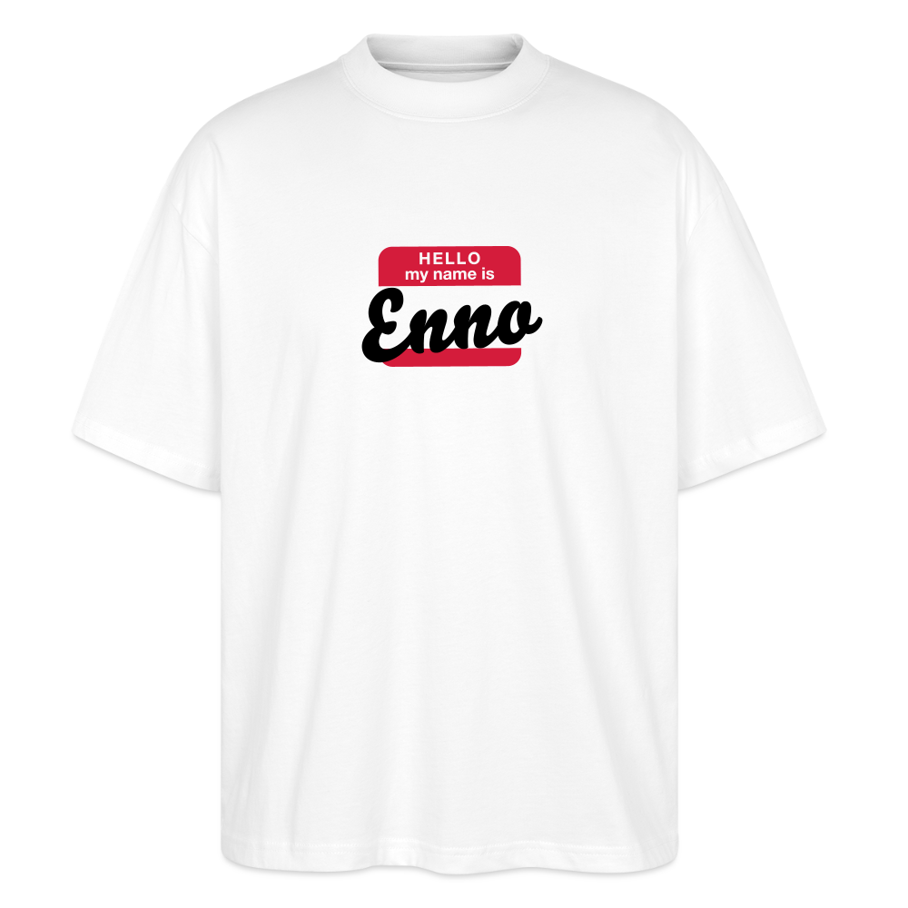 T-Shirt OS 200 g/m² - NAME - BRUDI_ENNO - white