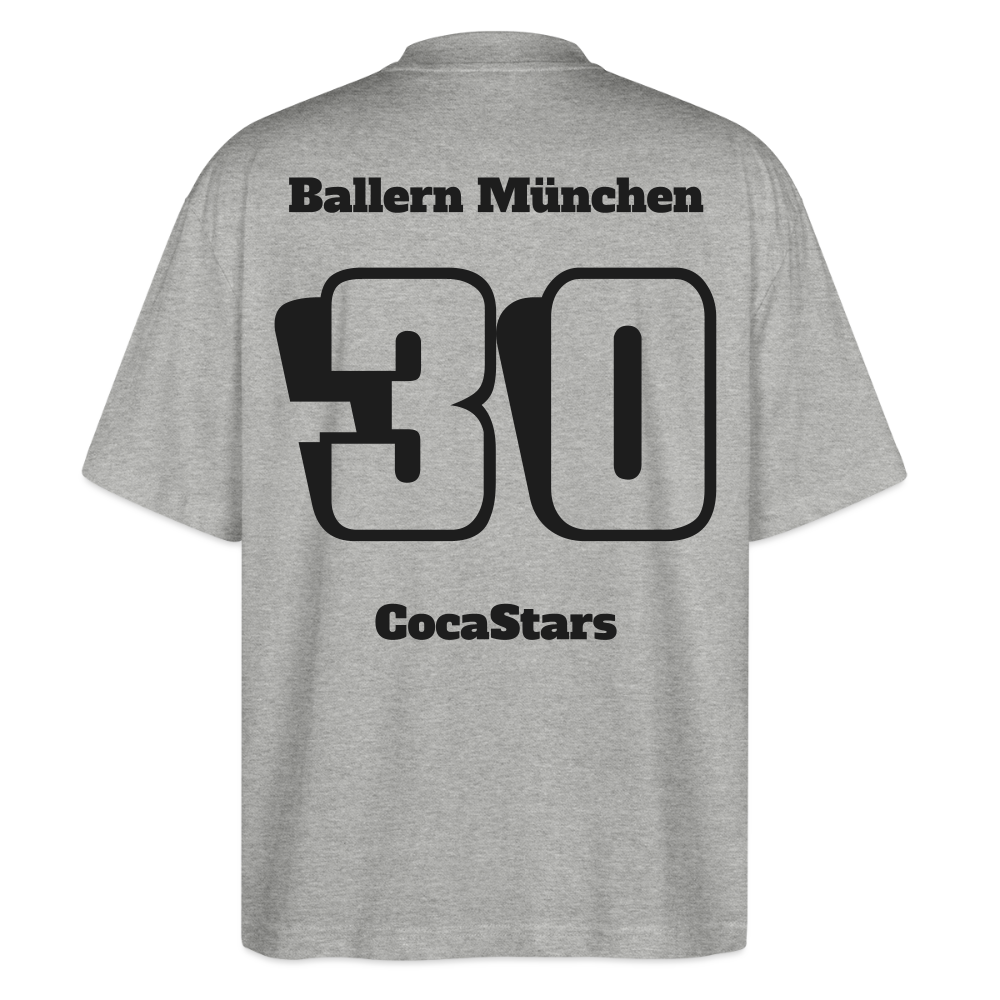 T-Shirt OS 200 g/m² - DTC - BLACKY_30MÜNCHEN - heather grey