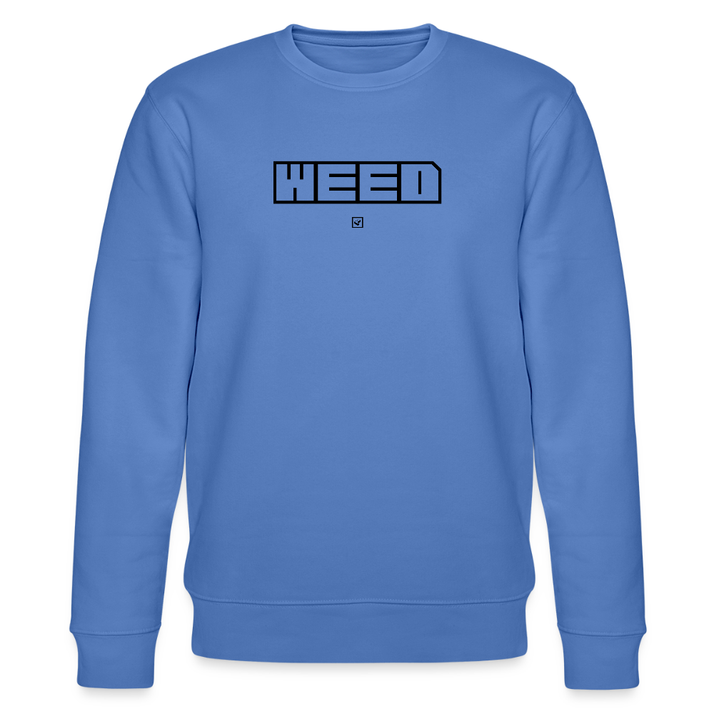 SWEATER US_WEED - bright blue
