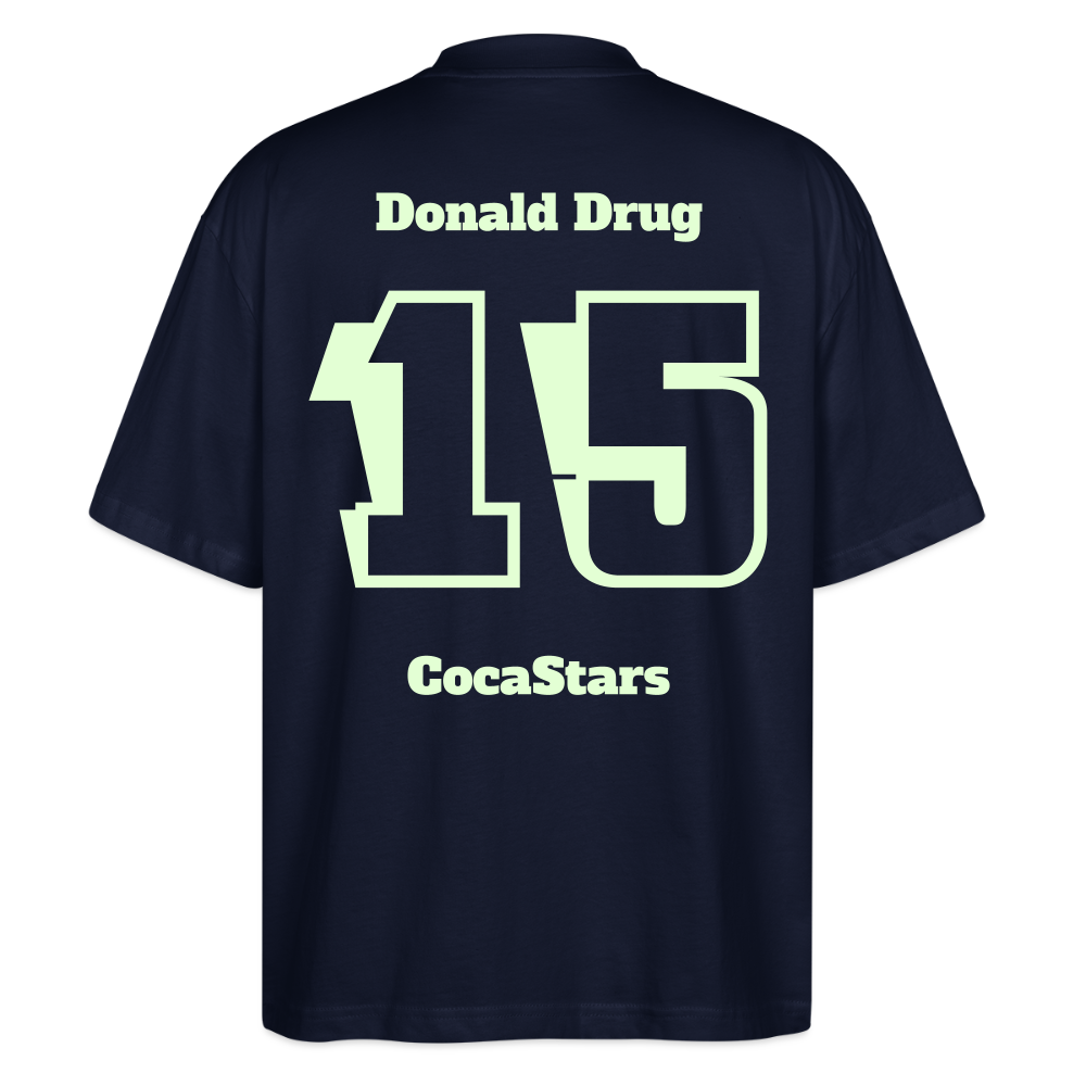 T-Shirt OS 200 g/m² - DTC - GLOWY_15DONALD - navy