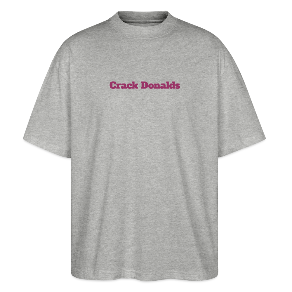 T-Shirt OS 200 g/m² CHERRY_01CRACK - heather grey