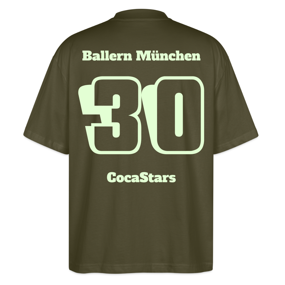 T-Shirt OS 200 g/m² - DTC - GLOWY_30MÜNCHEN - khaki