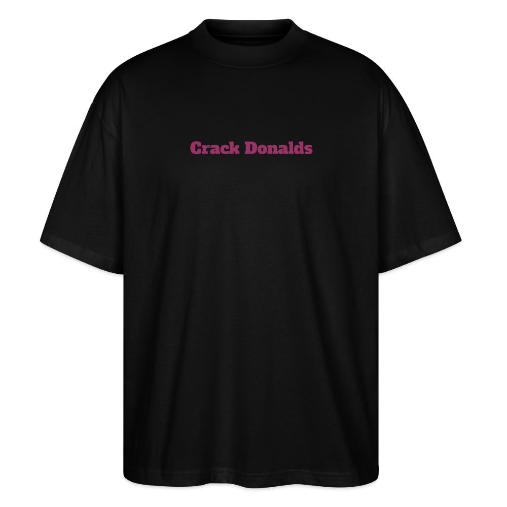 T-Shirt OS 200 g/m² CHERRY_01CRACK - black