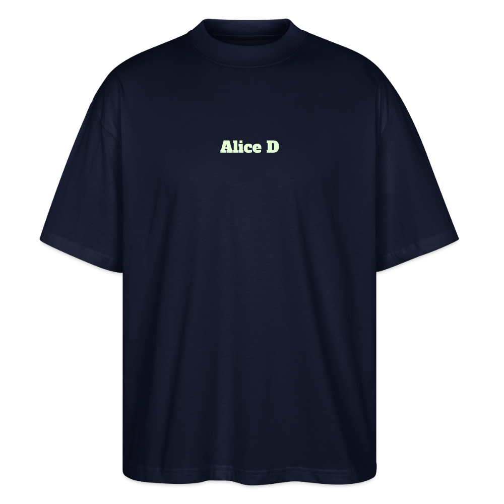 T-Shirt OS 200 g/m² - DTC - GLOWY_24ALICE - navy