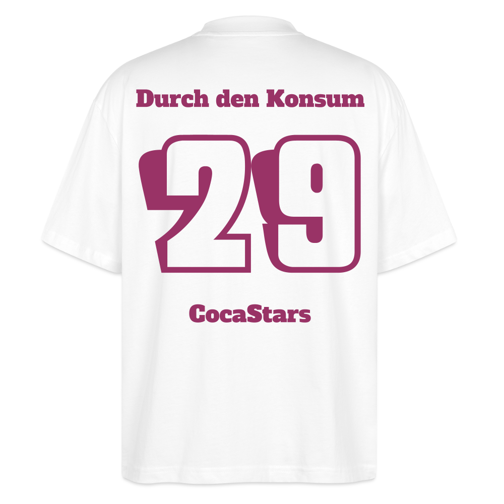T-Shirt OS 200 g/m² - DTC - CHERRY_29KONSUM - white
