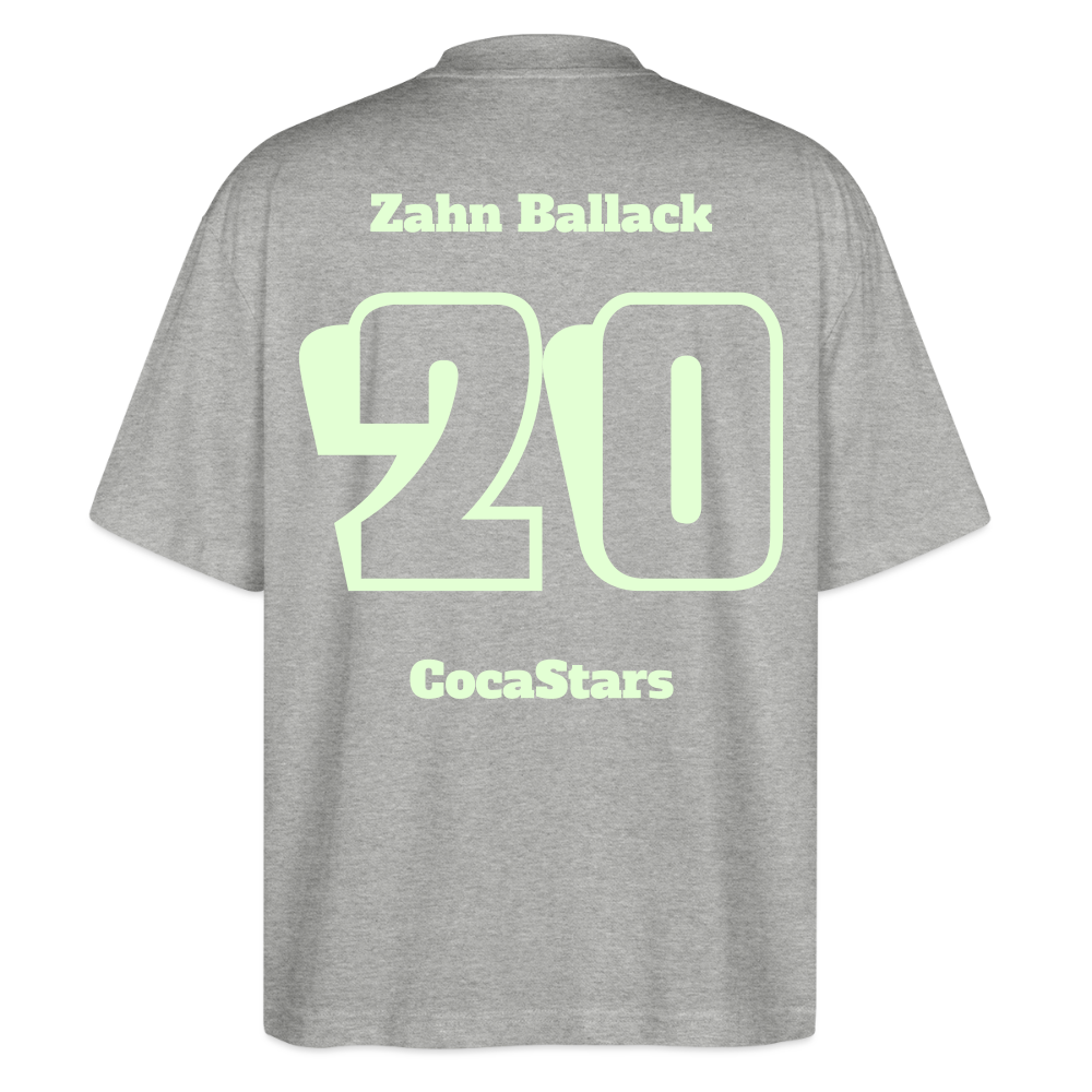 T-Shirt OS 200 g/m² - DTC - GLOWY_20ZAHN - heather grey