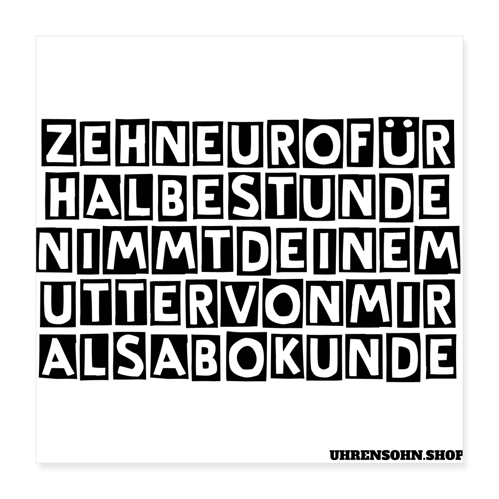 BIG/POSTER W?MC3 - white