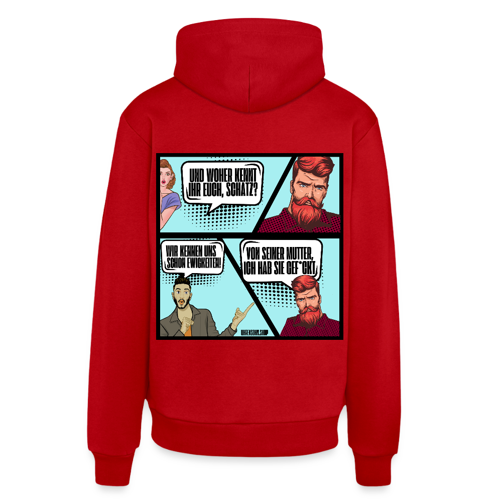 HOODIE UHSO2 - red