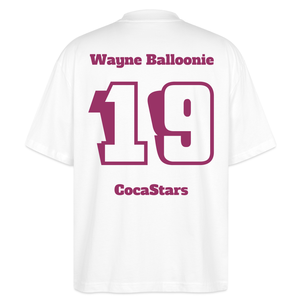 T-Shirt OS 200 g/m² - DTC - CHERRY_19WAYNE - white