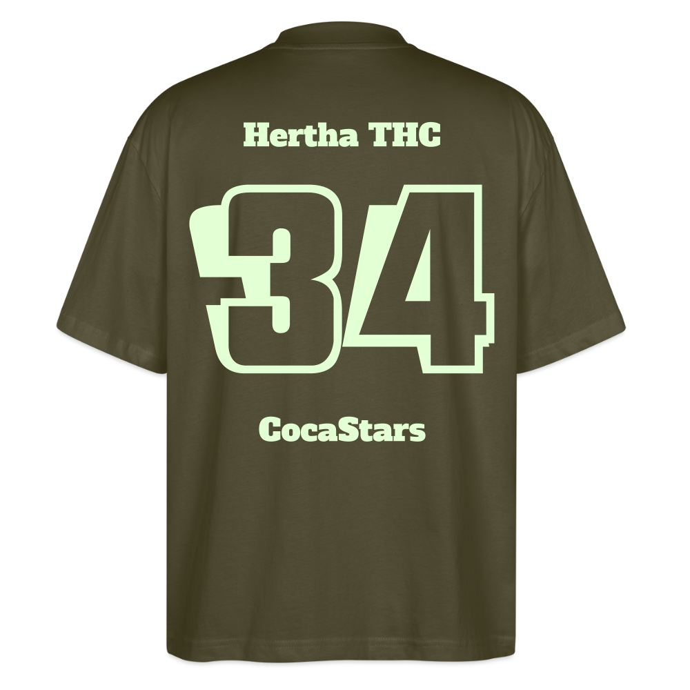 T-Shirt OS 200 g/m² - DTC - GLOWY_34THC - khaki