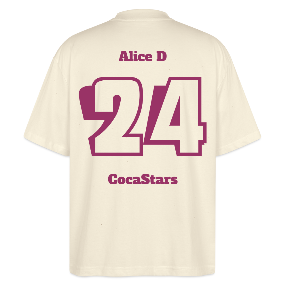 T-Shirt OS 200 g/m² - DTC - CHERRY_24ALICE - natural raw