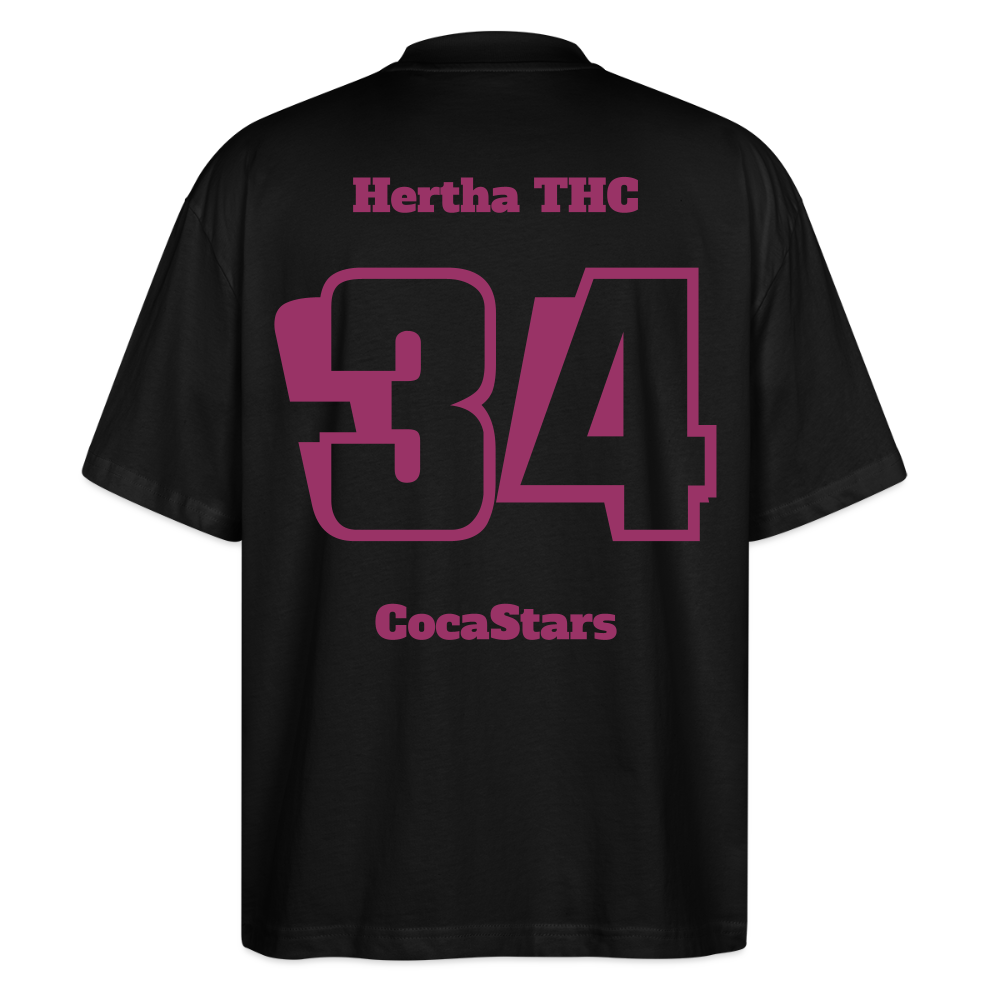 T-Shirt OS 200 g/m² - DTC - CHERRY_34THC - black