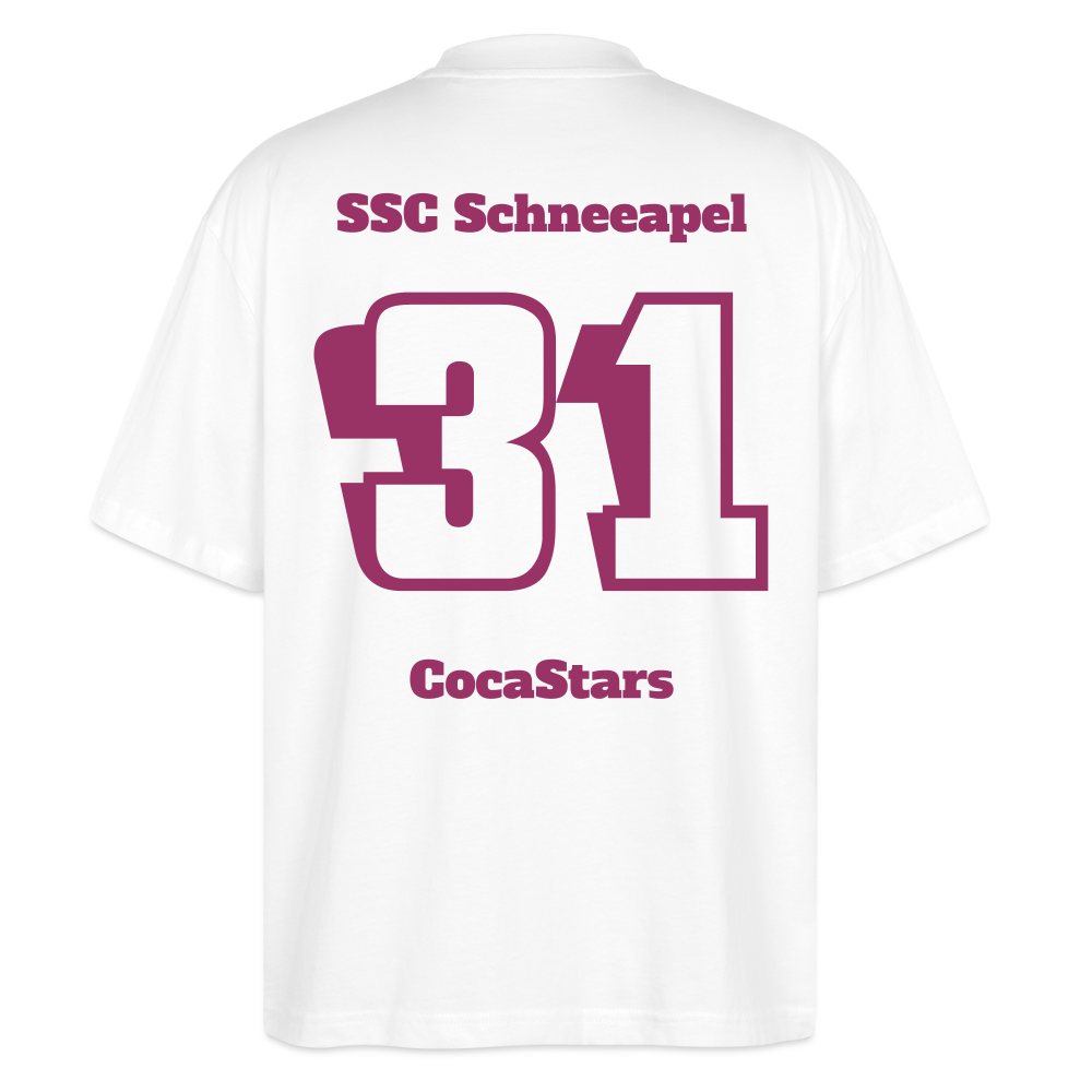T-Shirt OS 200 g/m² - DTC - CHERRY_31SCHNEEAPEL - white