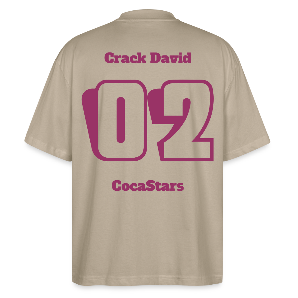 T-Shirt OS 200 g/m² - DTC - CHERRY_02DAVID - stone