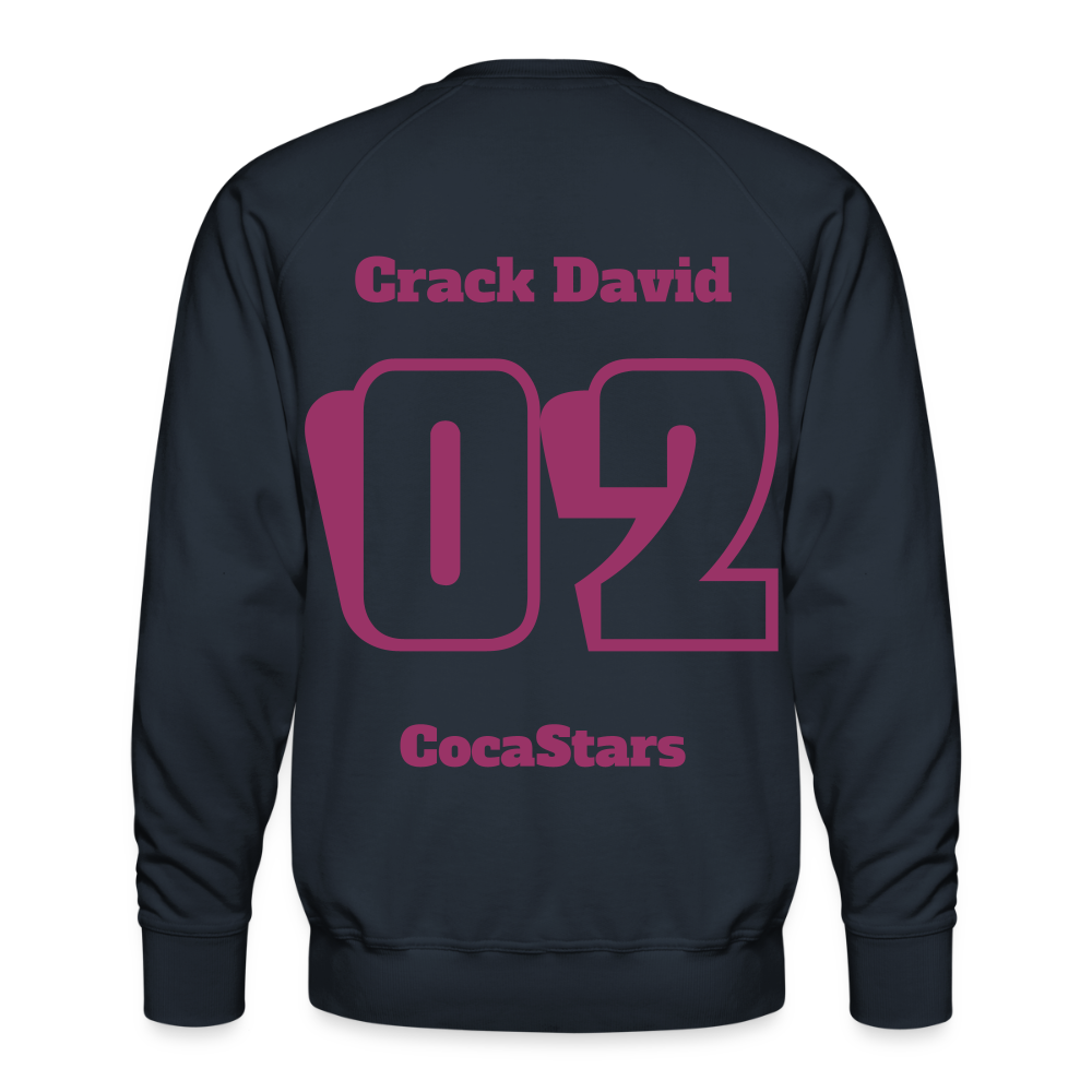M.P. Sweatshirt - DTR - 02CRACKDAVID02 - navy