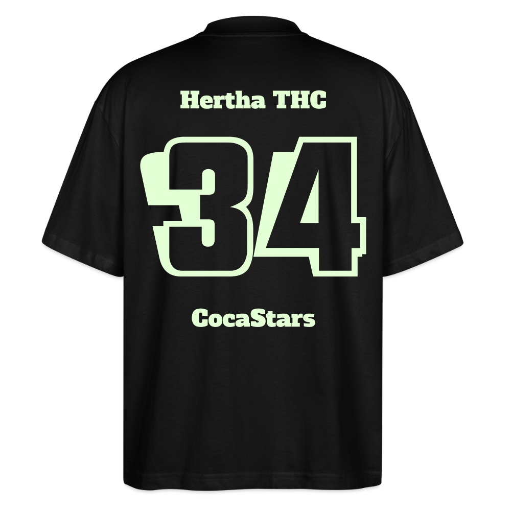 T-Shirt OS 200 g/m² - DTC - GLOWY_34THC - black