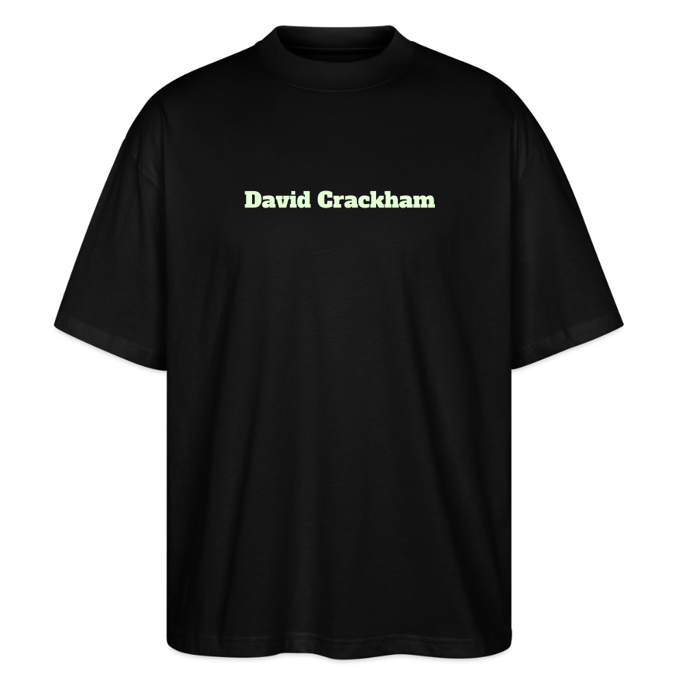 T-Shirt OS 200 g/m² - DTC - GLOWY_16CRACKHAM - black