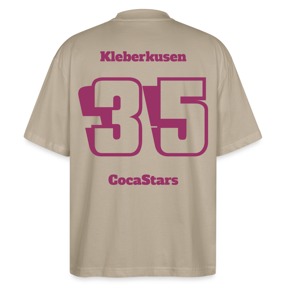 T-Shirt OS 200 g/m² - DTC - CHERRY_35KLEBERKUSEN - stone