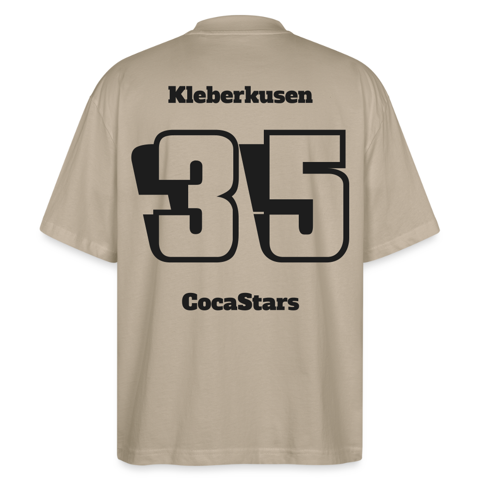 T-Shirt OS 200 g/m² - DTC - BLACKY_35KLEBERKUSEN - stone
