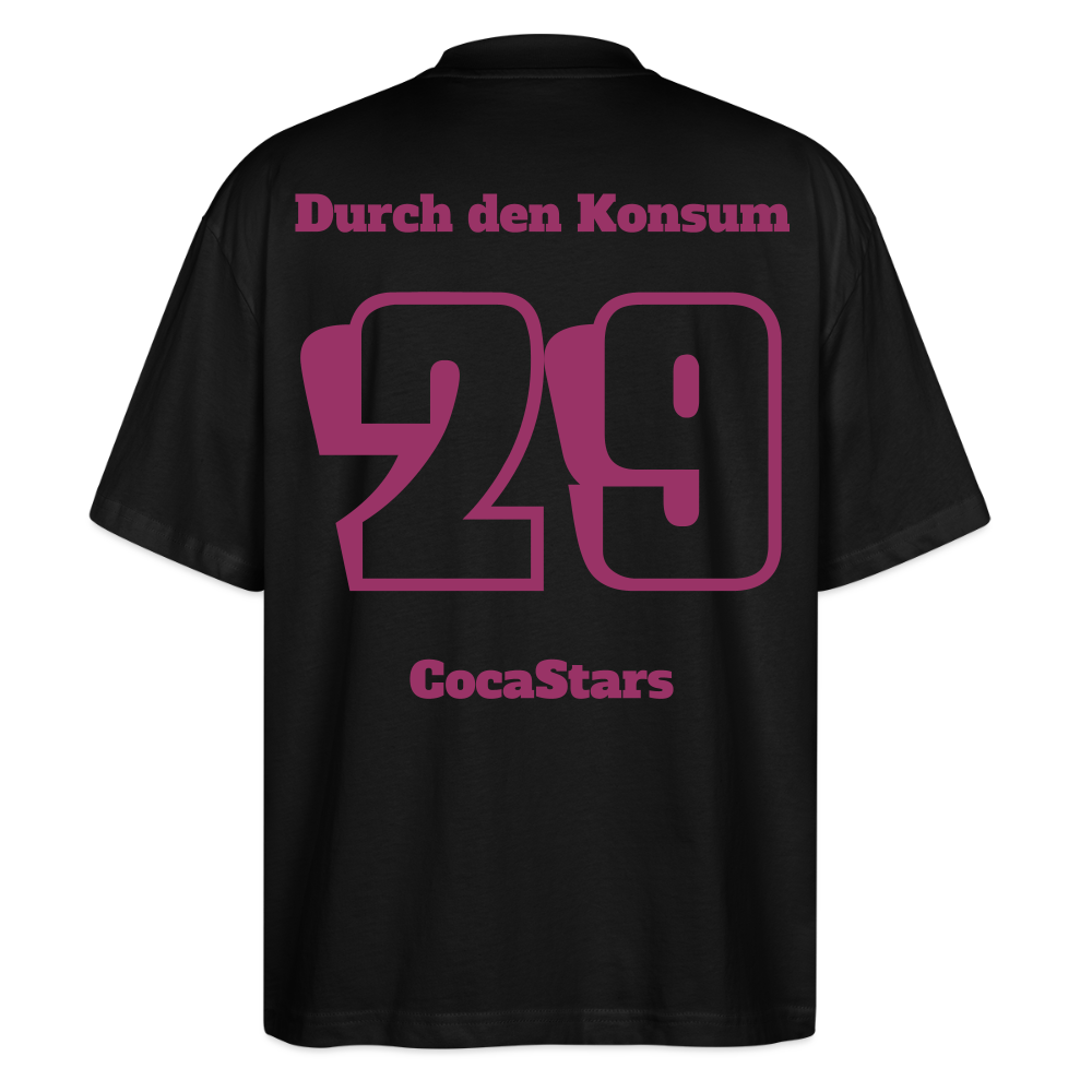 T-Shirt OS 200 g/m² - DTC - CHERRY_29KONSUM - black