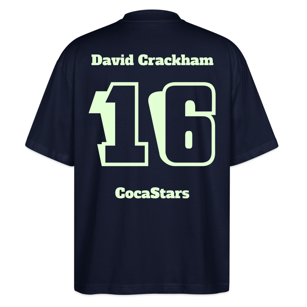 T-Shirt OS 200 g/m² - DTC - GLOWY_16CRACKHAM - navy