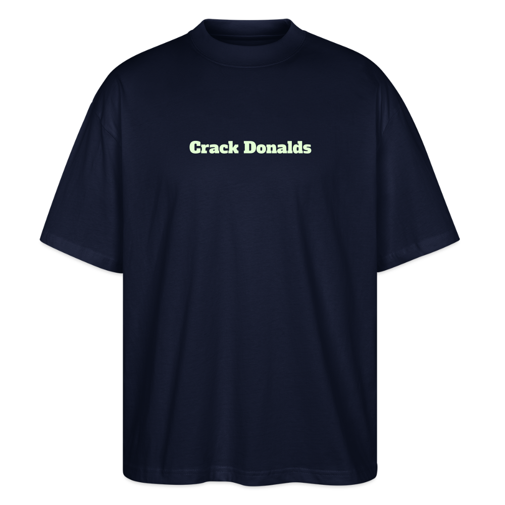 T-Shirt OS 200 g/m² GLOWY_01CRACK - navy