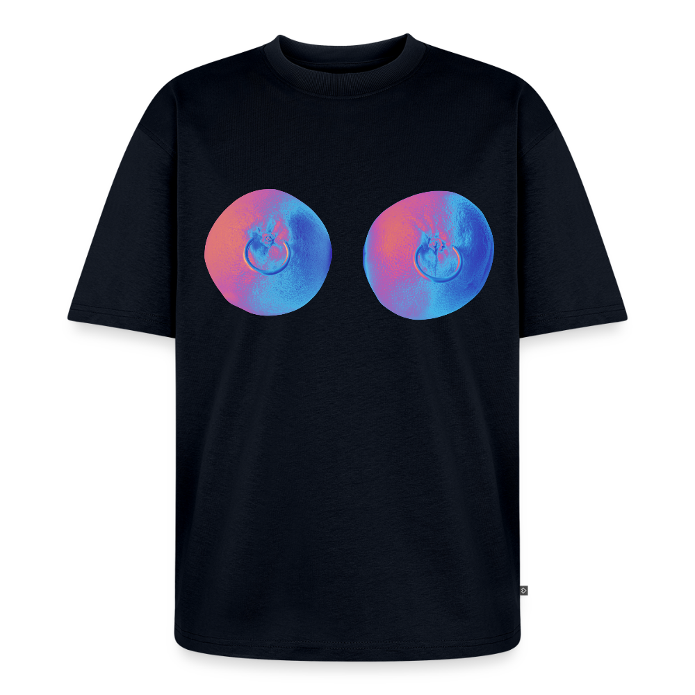 T-SHIRT WMC TICKEDITTEN - navy
