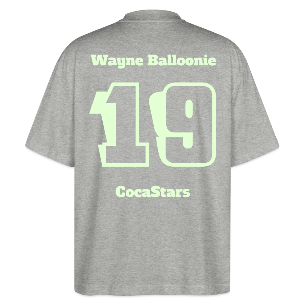 T-Shirt OS 200 g/m² - DTC - GLOWY_19WAYNE - heather grey