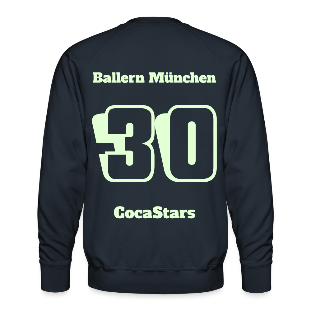 M.P. Sweatshirt - DTG - 30BALLERNMÜNCHEN30 - navy