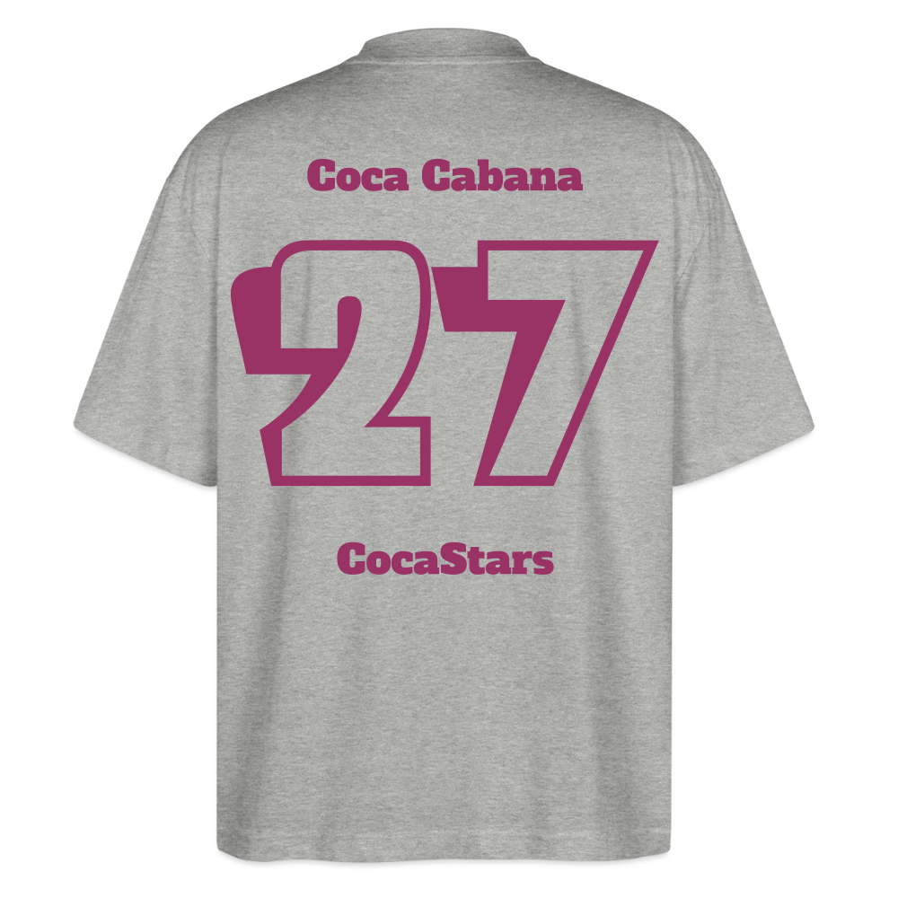 T-Shirt OS 200 g/m² - DTC - CHERRY_27CABANA - heather grey