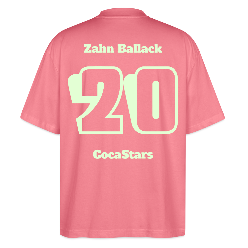 T-Shirt OS 200 g/m² - DTC - GLOWY_20ZAHN - pink joy