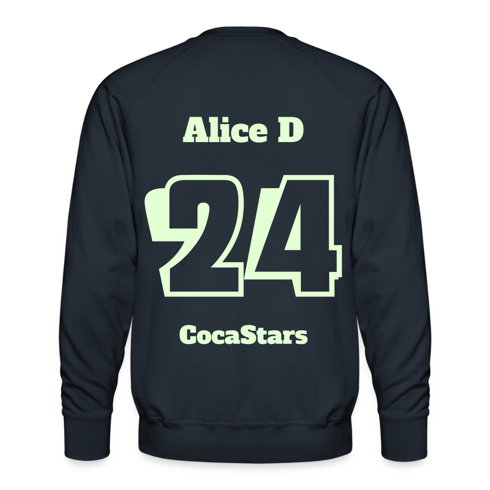 M.P. Sweatshirt - DTG - 24ALICE_D24 - navy