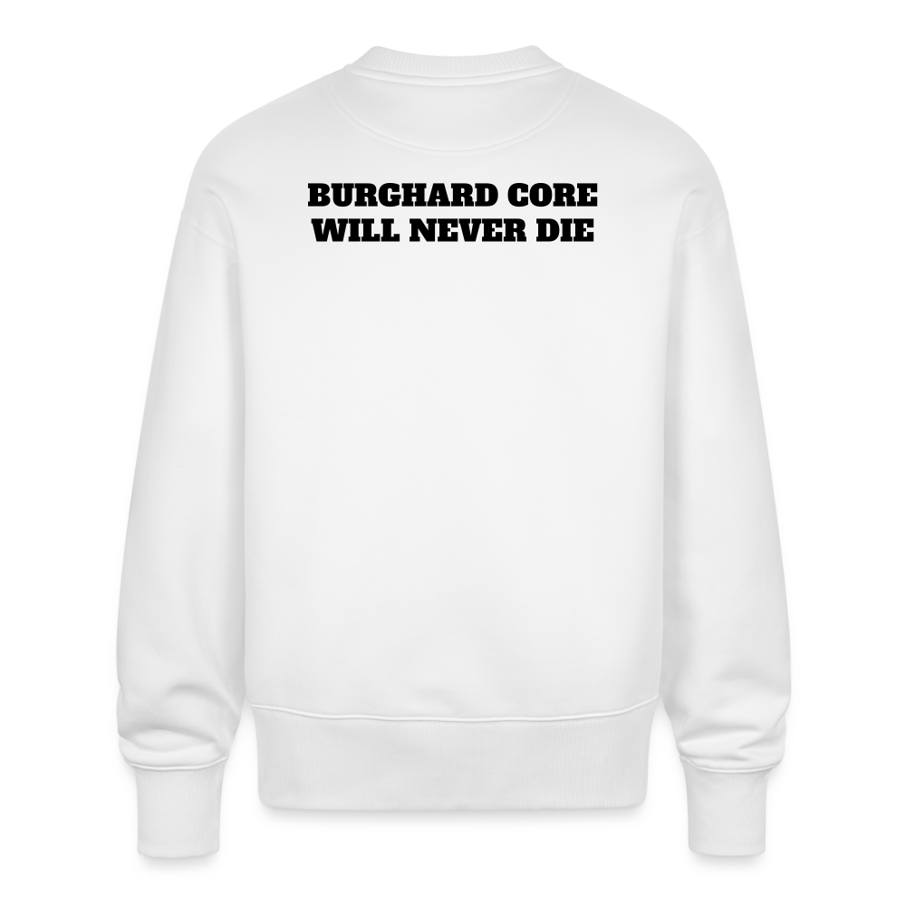 Sweatshirt OS 350 g/m² NAME - BRUDI_BURGHARD - white