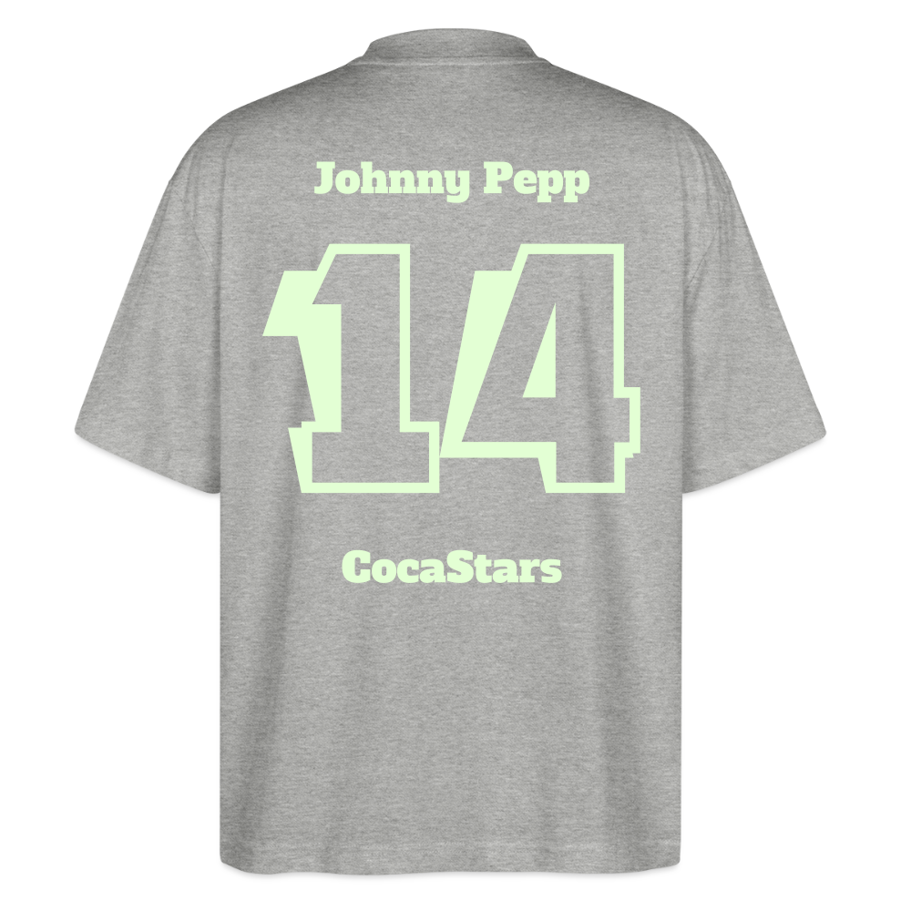 T-Shirt OS 200 g/m² - DTC - GLOWY_14JOHNNY - heather grey