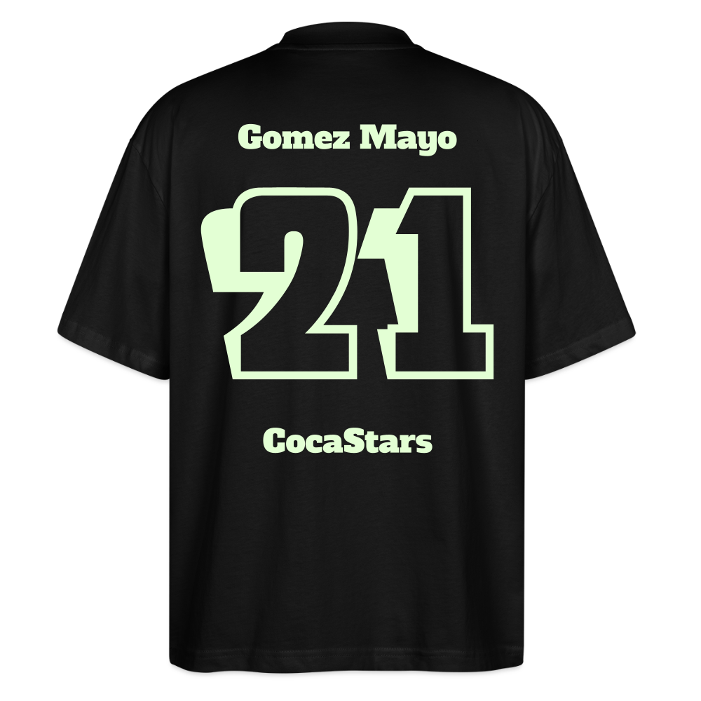 T-Shirt OS 200 g/m² - DTC - GLOWY_21GOMEZ - black