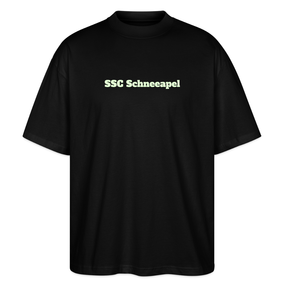T-Shirt OS 200 g/m² - DTC - GLOWY_31SCHNEEAPEL - black