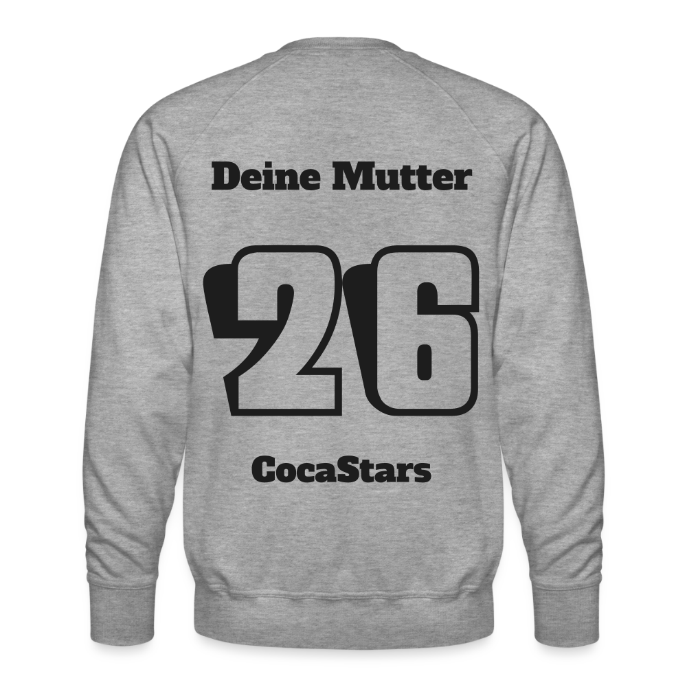 M.P. Sweatshirt - DTB - 26DEINEMUTTER26 - heather grey