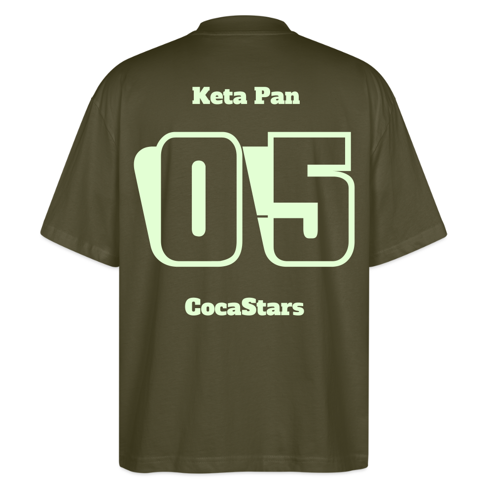 T-Shirt OS 200 g/m² - DTC - GLOWY_05KETA - khaki