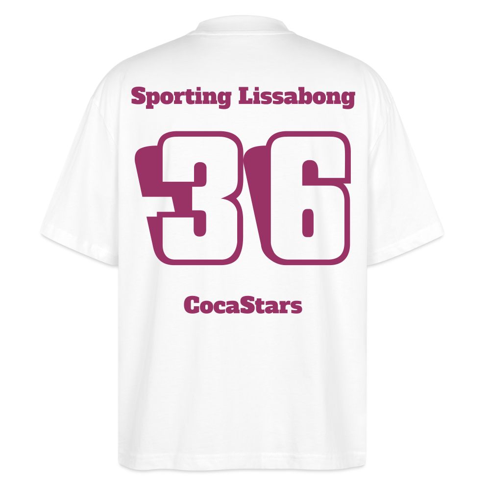 T-Shirt OS 200 g/m² - DTC - CHERRY_36LISSABONG - white
