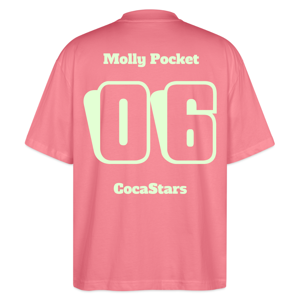 T-Shirt OS 200 g/m² - DTC - GLOWY_06MOLLY - pink joy