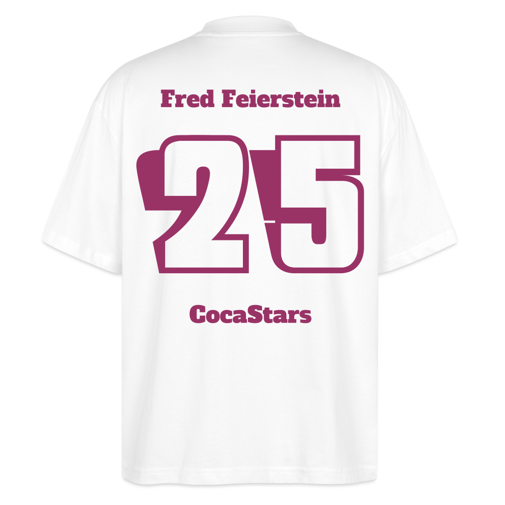 T-Shirt OS 200 g/m² - DTC - CHERRY_25FRED - white