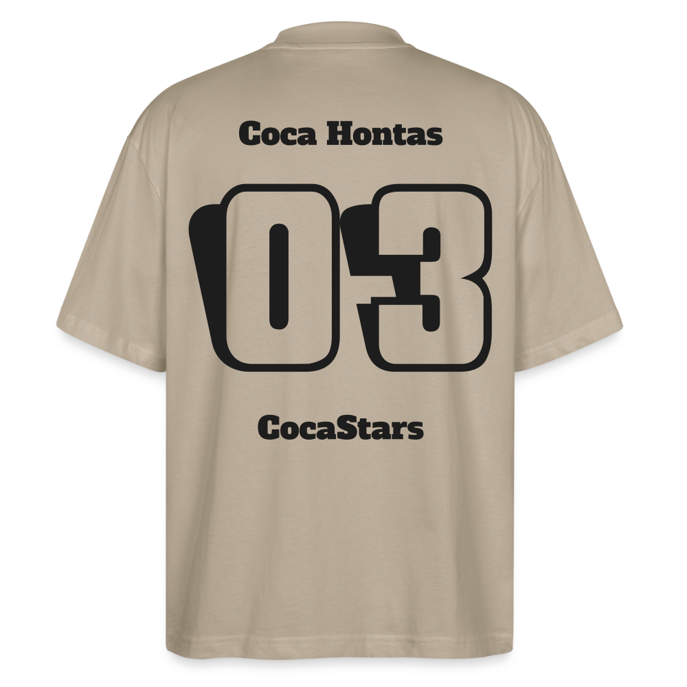 T-Shirt OS 200 g/m² - DTC - BLACKY_03HONTAS - stone