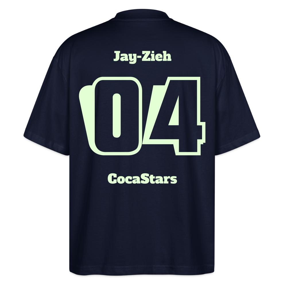 T-Shirt OS 200 g/m² - DTC - GLOWY_04JAY - navy